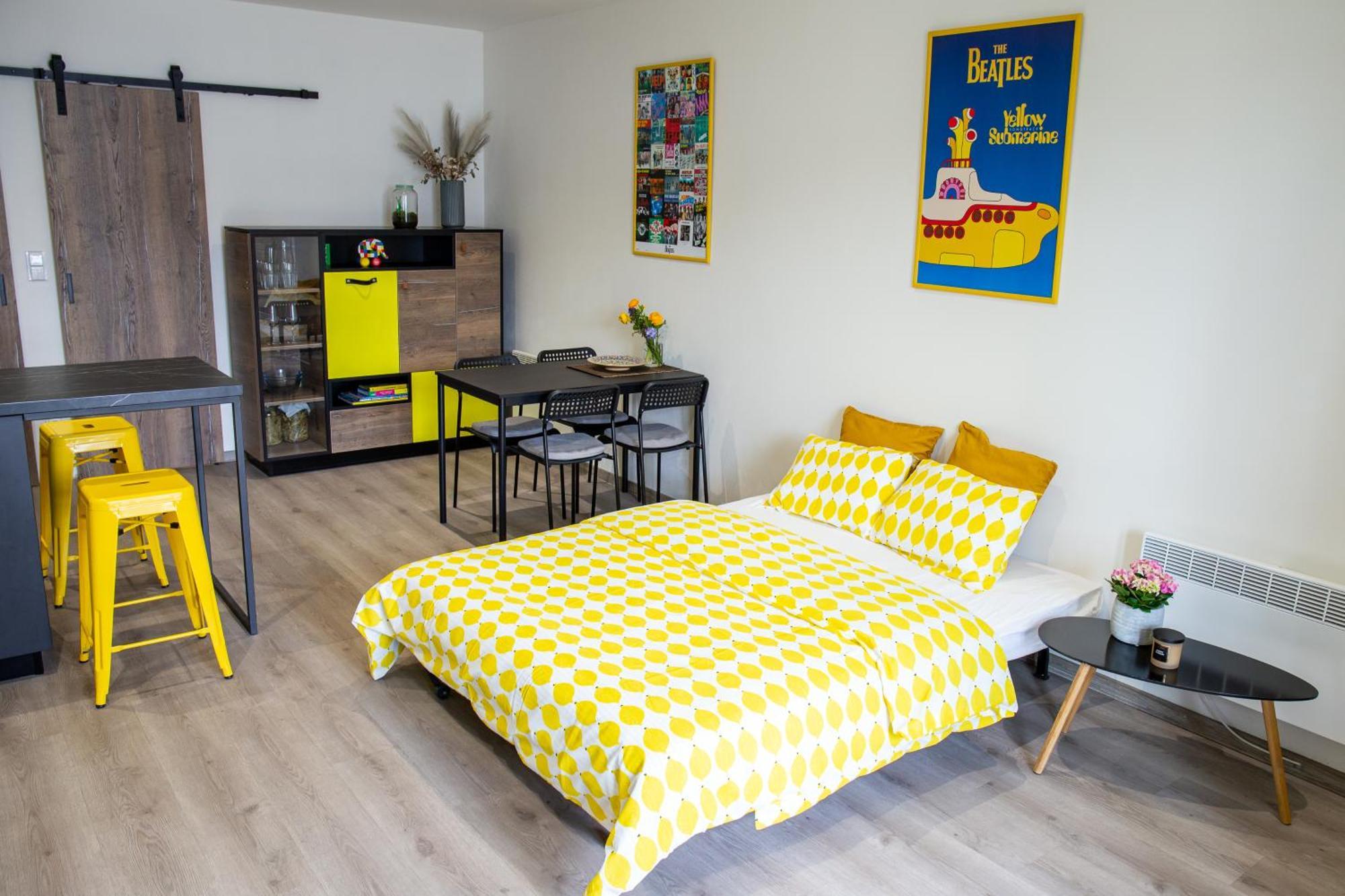 Apartman Yellow Submarine Se Slunnou Terasou Kutná Hora Kültér fotó